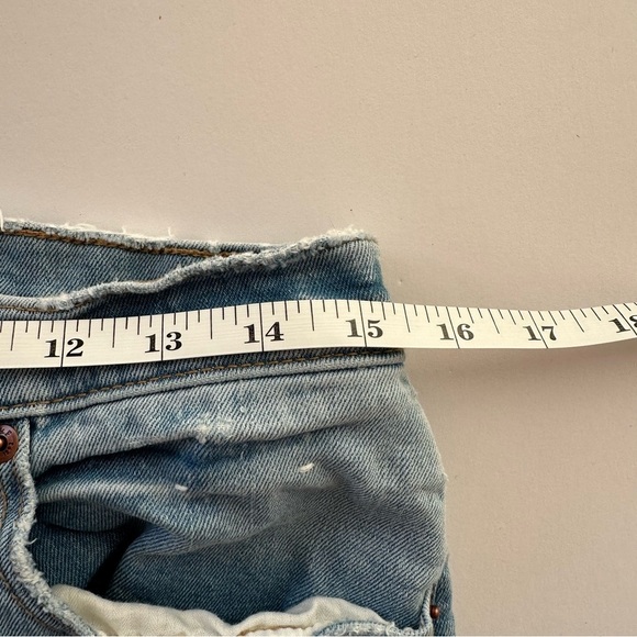 Abercrombie & Fitch Curve Love The Ankle Straight Ultra High Rise Jeans 31 12L - Picture 7 of 13